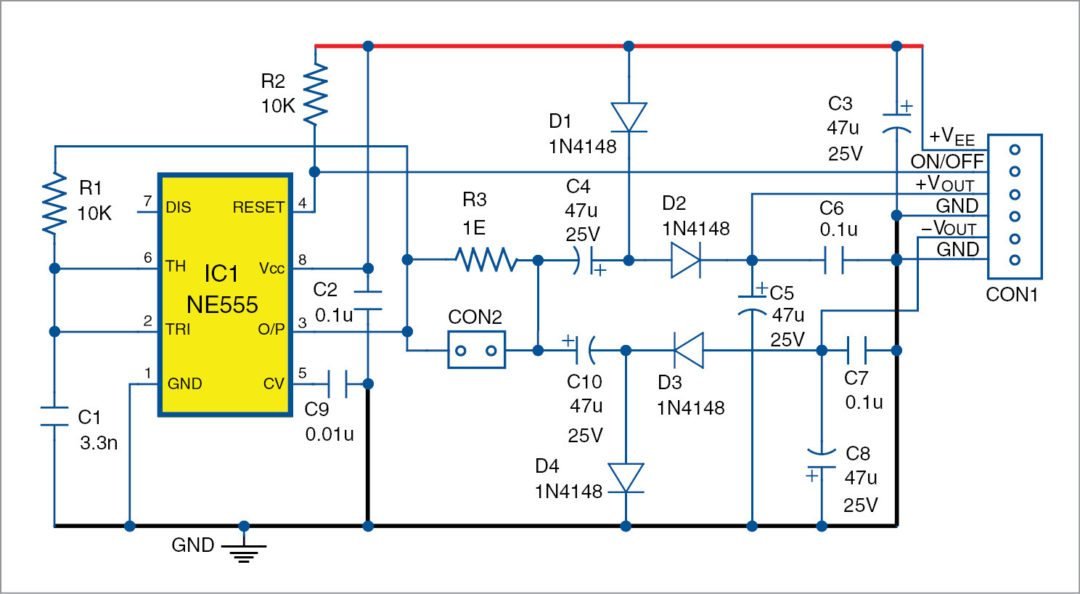 Simple DC To DC Converter For Microcontroller Kit | Electronics For You ...
